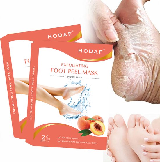 Eeltsokken | Voetenmasker | Pedicure sokken | 2 paar (4 stuks)