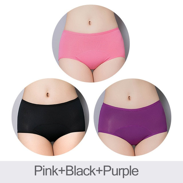 Menstruatie ondergoed 3-pack