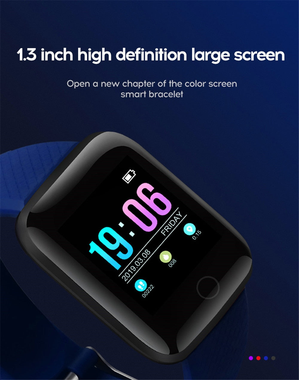 Smart Watch Fitness Waterproof